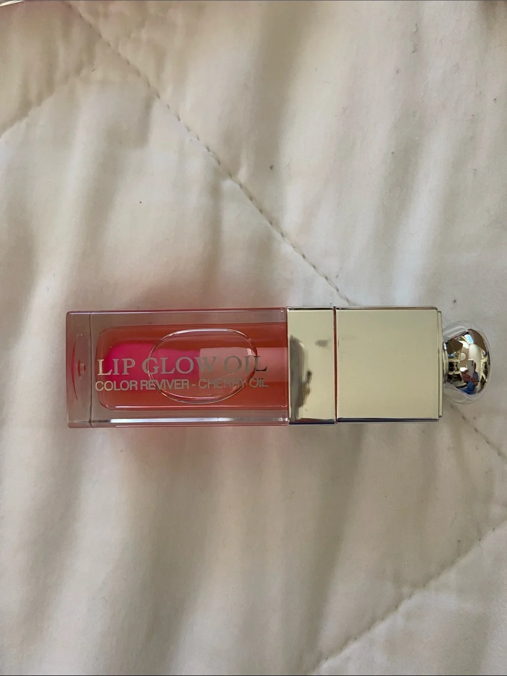 Dior Gold Cosmetic Pouch with Lip essentials, Mascara and Cream